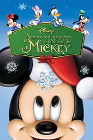 Póster de Aconteceu de Novo no Natal do Mickey
