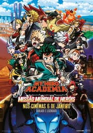 Poster for My Hero Academia: Missão Mundial de Heróis