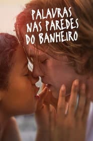 Póster de Palavras nas Paredes do Banheiro