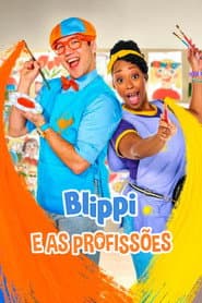 Pôster de Blippi e As Profissões
