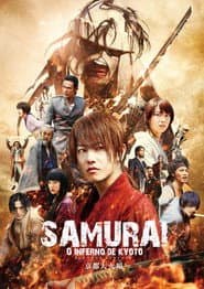 Poster for Samurai X 2: O Inferno de Kyoto