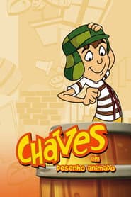 Pôster de Chaves Em Desenho Animado