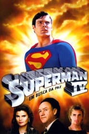 Póster de Superman IV. En busca de la paz