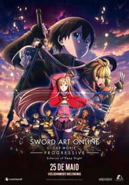 Pôster de Sword Art Online Progressive: Scherzo do Crepúsculo Sombrio