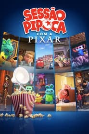Pôster de Sessão Pipoca com a Pixar