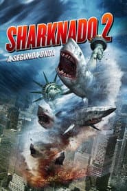 Poster for Sharknado 2: A Segunda Onda