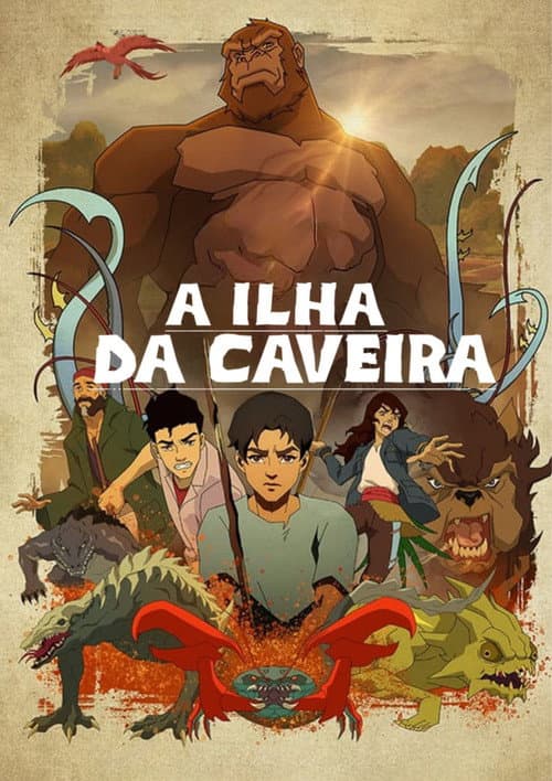 Póster de La isla Calavera