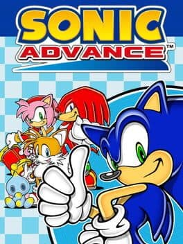 Pôster de Sonic Advance