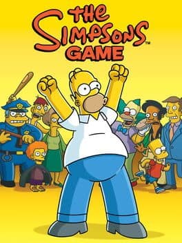 Pôster de The Simpsons Game