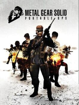 Pôster de Metal Gear Solid: Portable Ops