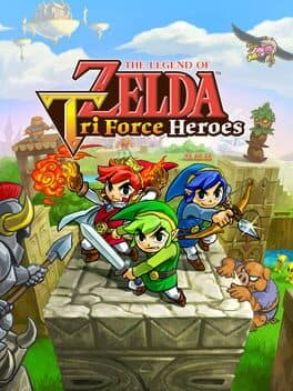 Pôster de The Legend of Zelda: Tri Force Heroes