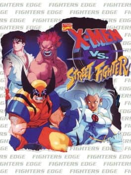 Pôster de X-Men vs. Street Fighter